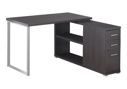 Computer Desk, Home Office, Corner, Left, Right Set - Up, Storage Drawers, L Shape, Laptop, And Contemporary & Modern