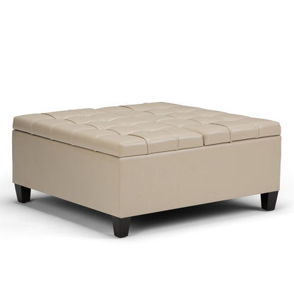 Harrison - Upholstered Coffee Table Storage Ottoman