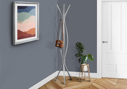 Free Standing Coat Rack 3 Hooks For Entryway