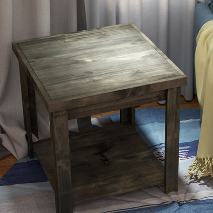 Joshua Creek - Side Table - Barnwood