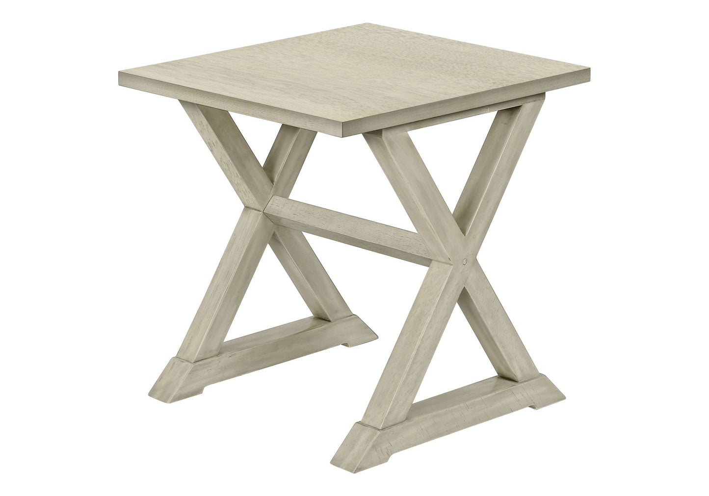 Compact Accent End Table, Square, Transitional