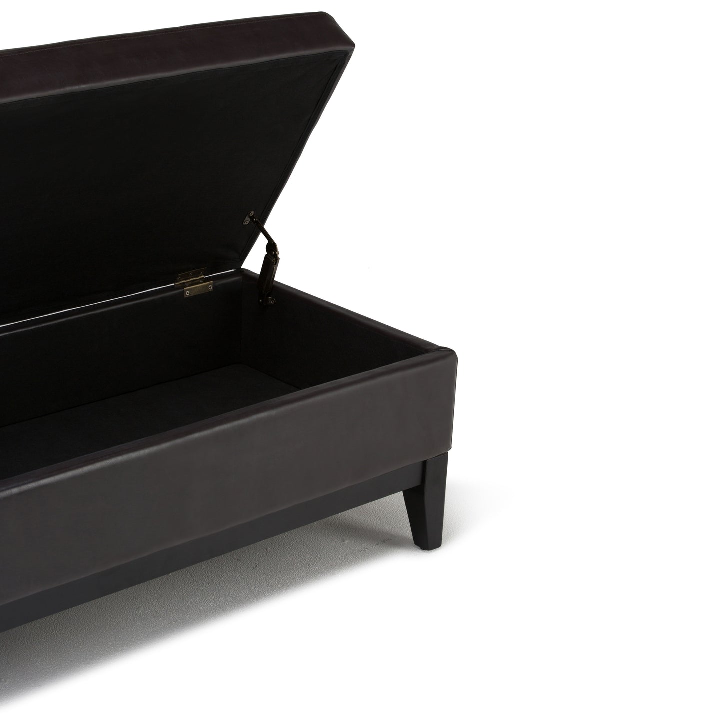 Oregon - Contemporary Storage Ottoman Bench With Tray