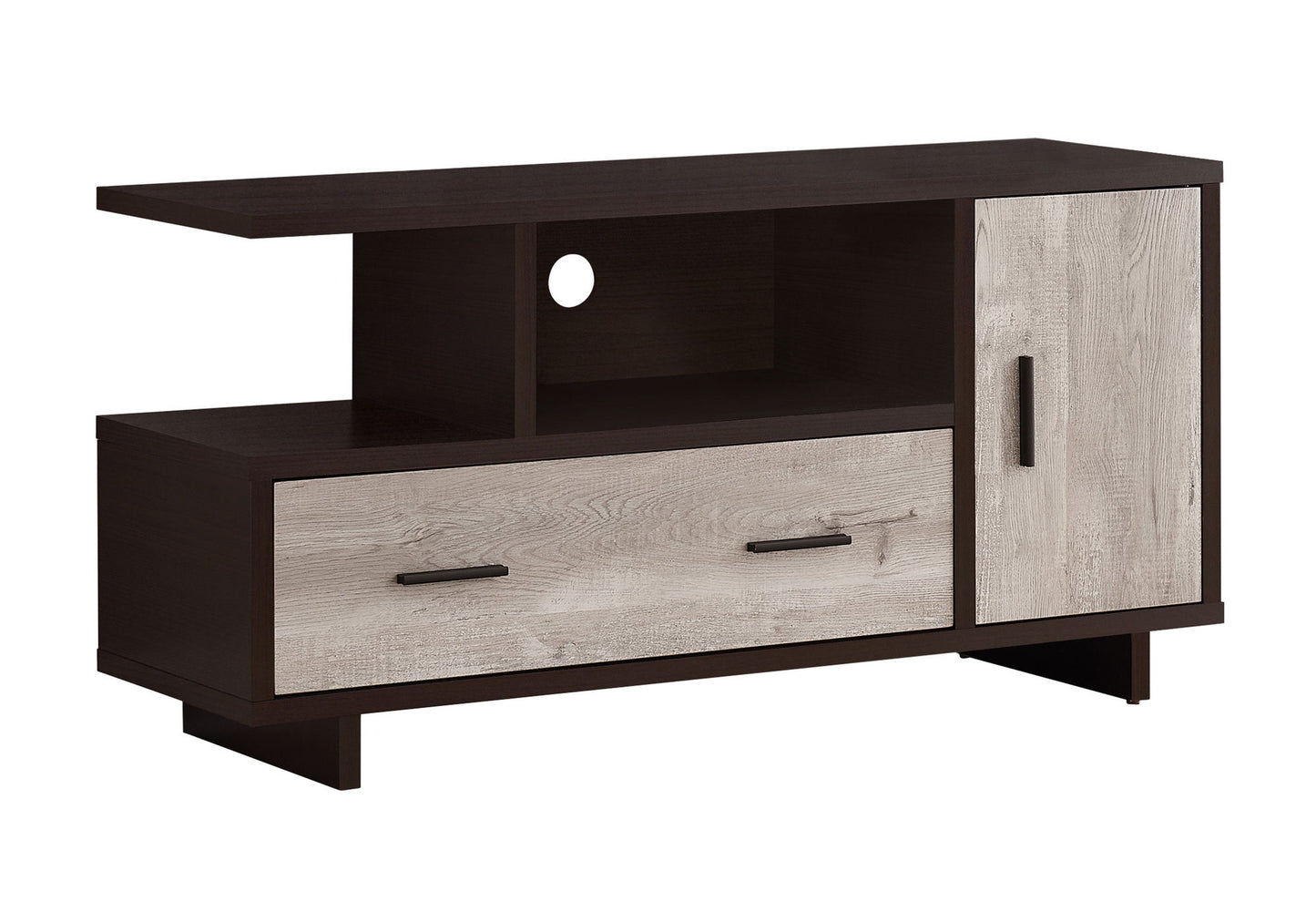 TV Stand, Console, Media Entertainment Center, Storage Cabinet, Drawers, Contemporary & Modern