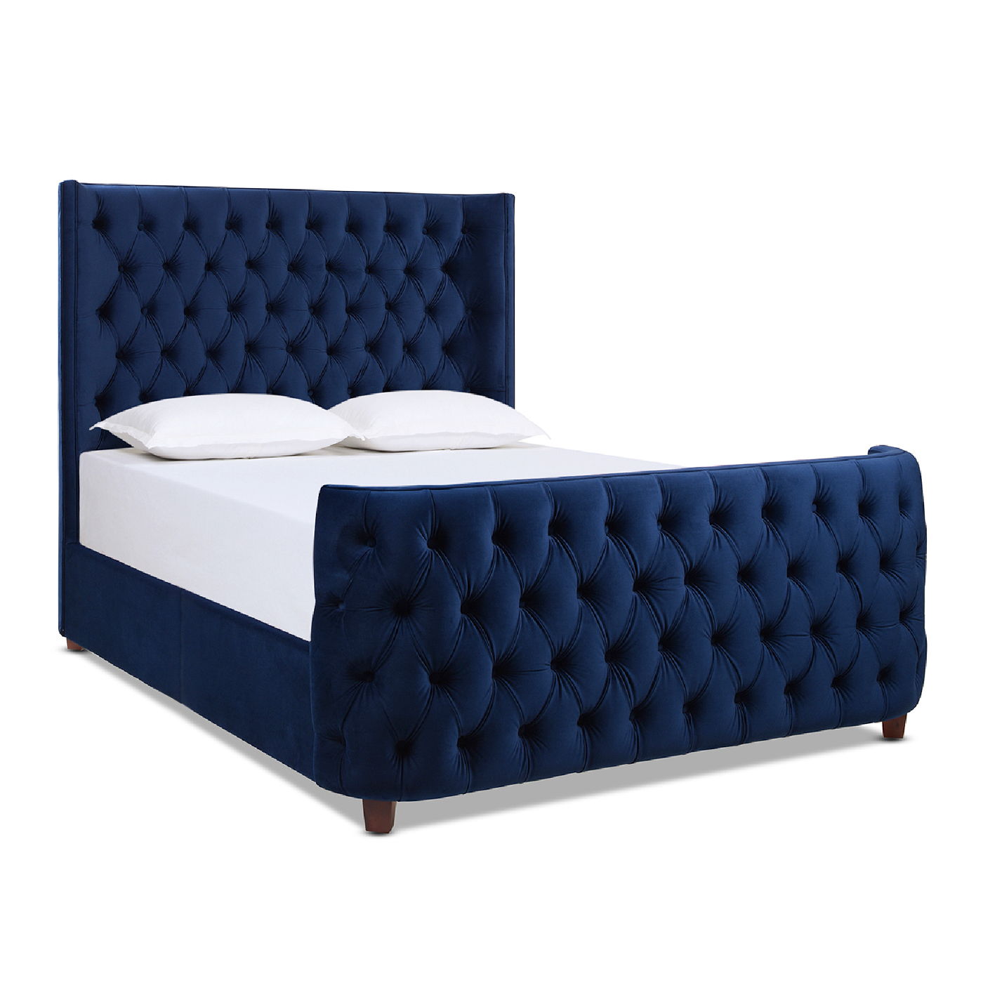 Brooklyn - Tufted Panel Bed Headboard And Footboard Set