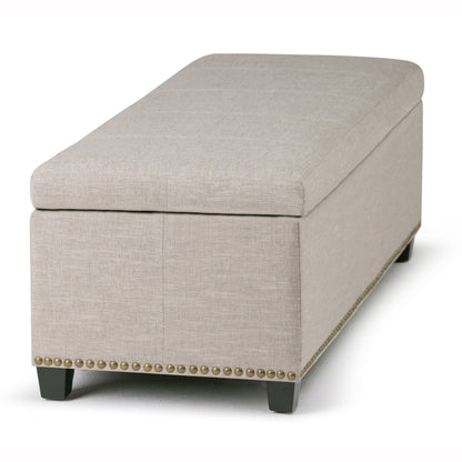 Kingsley - Upholstered Large Storage Ottoman