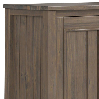 Lev - Low Storage Cabinet - Smoky Brown