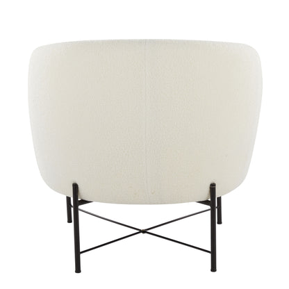 Chloe - Contemporary Chair - Black / White