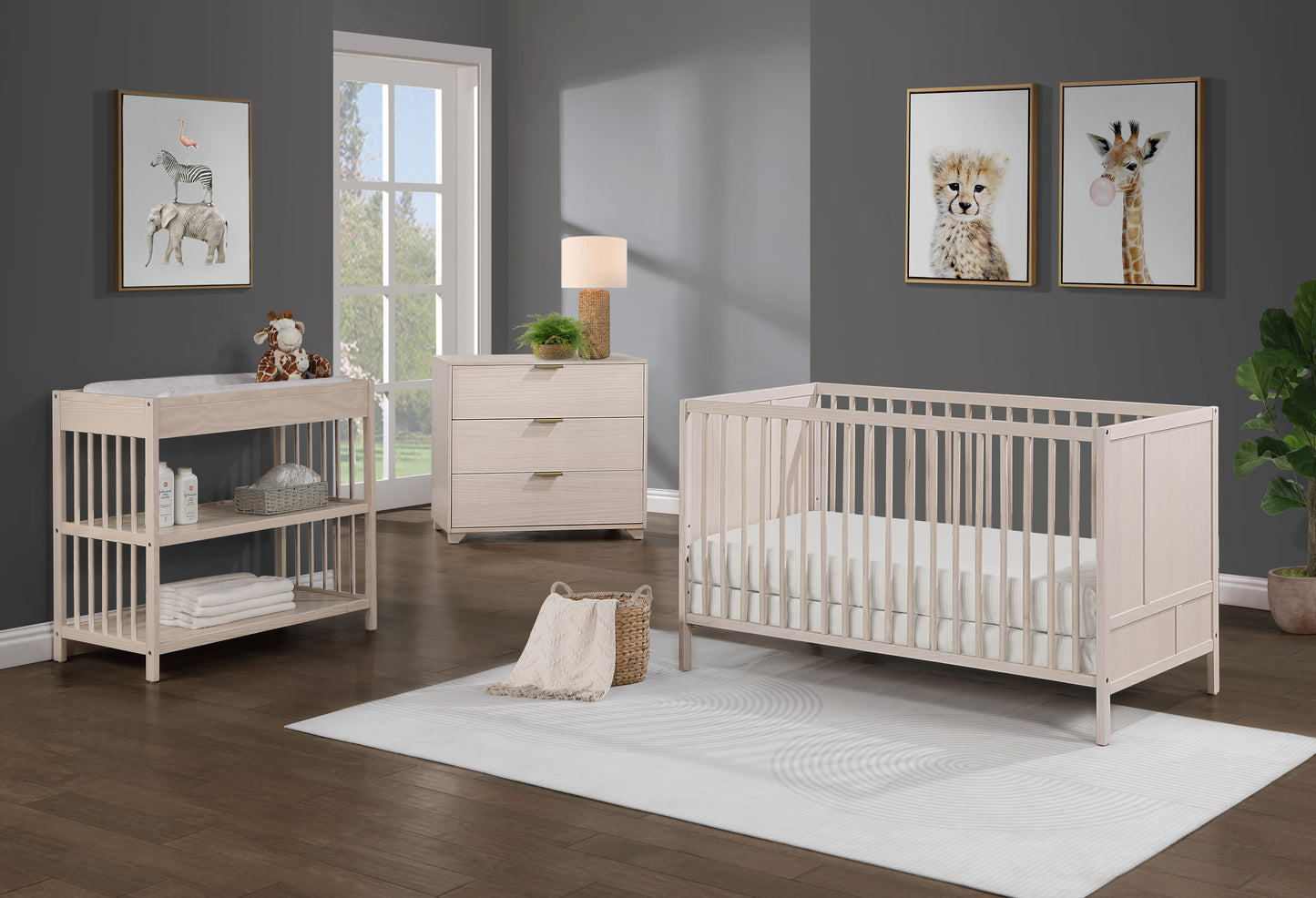 Pixie Finn - 3-in-1 Crib