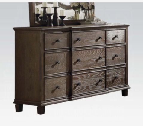 Baudouin - Weathered Dresser - Oak