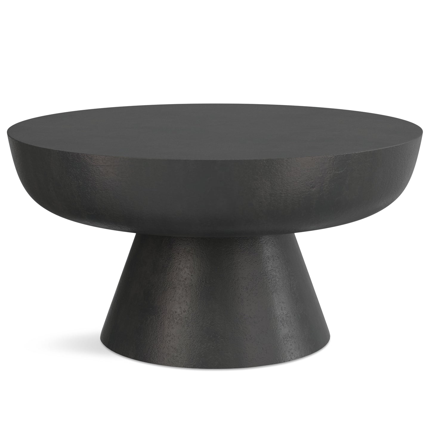 Charmaine - Cast Aluminum Coffee Table - Black