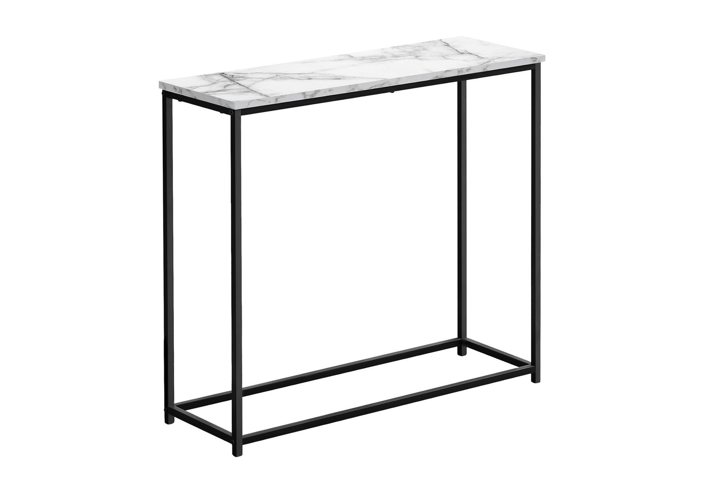 Accent Console Table For Entryway, Stable Support, Contemporary & Modern