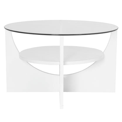 U - Shaped Contemporary Coffee Table