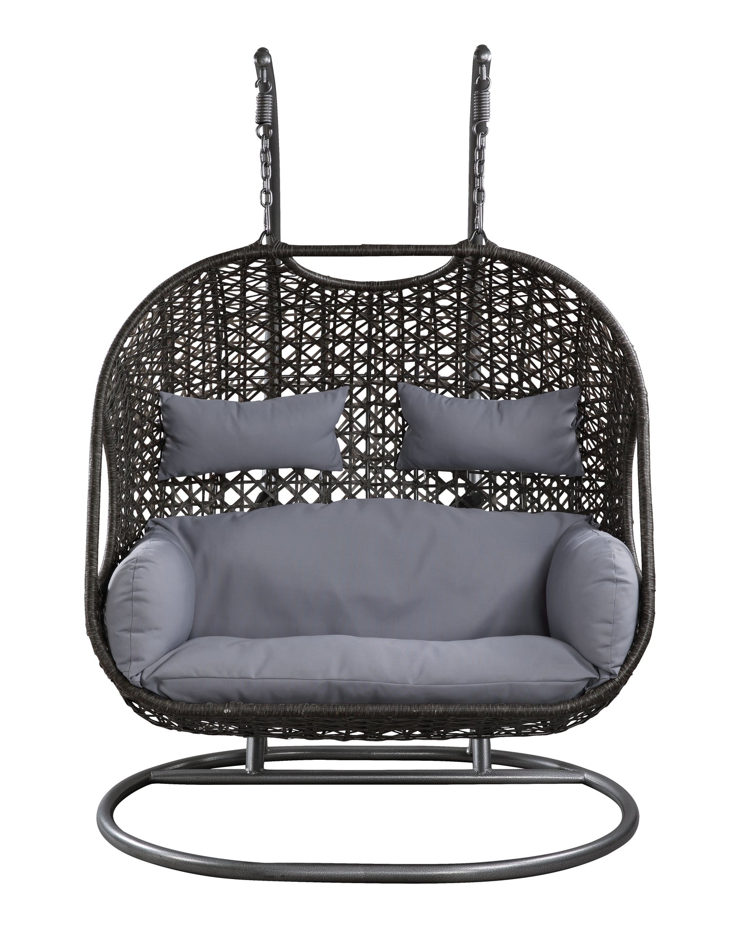 Vasant - Wicker Hanging Chair - Gray