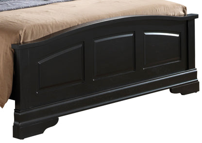 Panel Sleigh Bed Elegantly Crafted