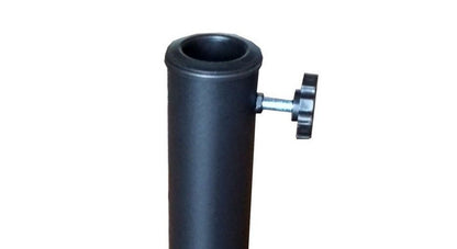 Rust-Resistant Resin Umbrella Base - Black