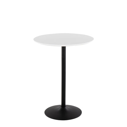 Pebble - Mid Century Modern Table Adjusts From Dining To Bar