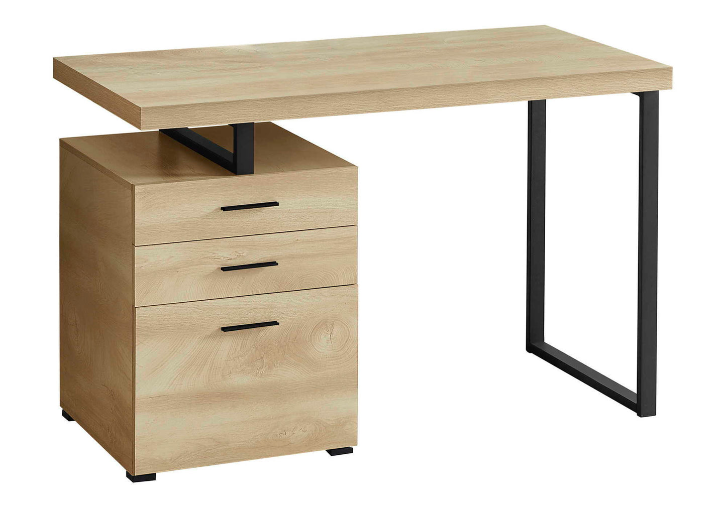 Computer Desk For Home Office, Left, Right Set - Up, Ample Storage Drawers