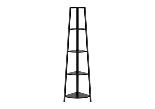 Bookshelf, Etagere, Corner, 4 Tier, Office, Contemporary & Modern