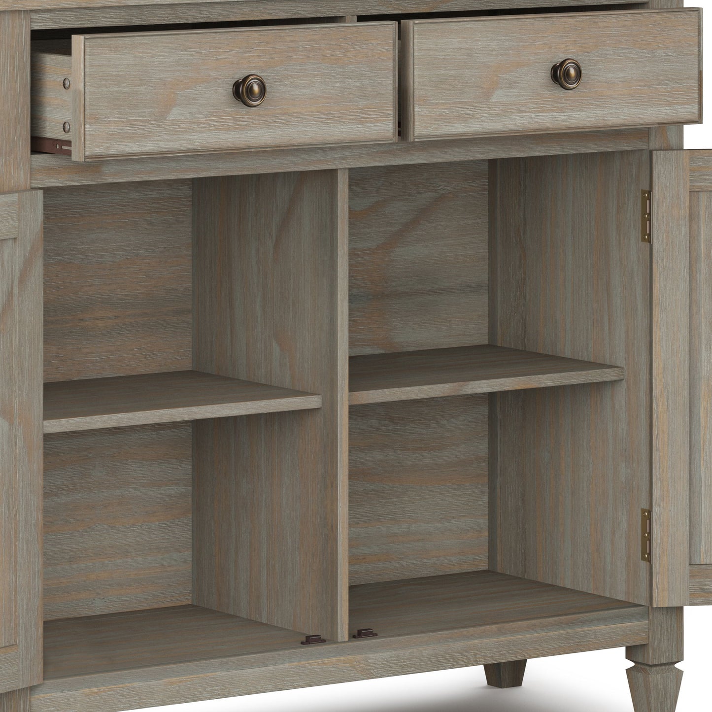 Connaught - Entryway Storage Cabinet - Distressed Gray