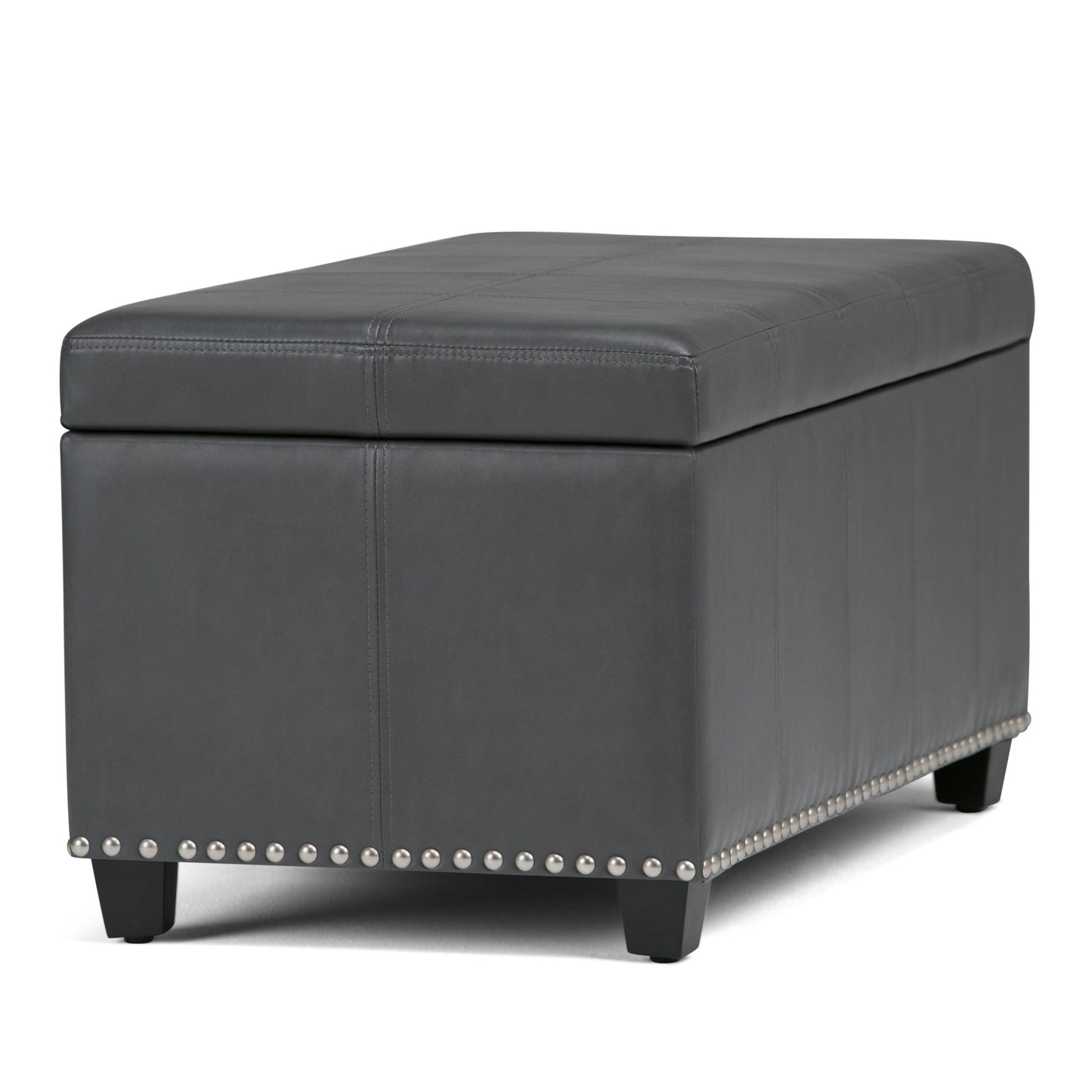 Amelia - Transitional Storage Ottoman Bench