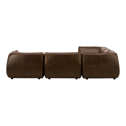 Zeppelin - Classic L Modular Leather Sectional