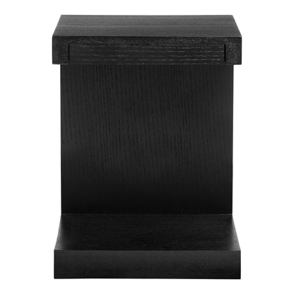 Zio - Sidetable - Black Oak