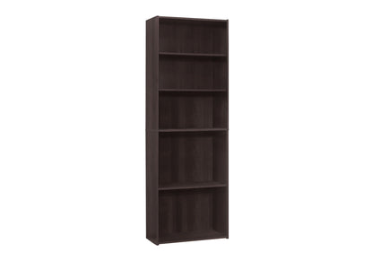 Bookshelf, Bookcase, 6 Tier, For Office, Transitional