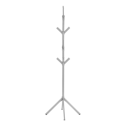 Coat Rack, Hall Tree, Free Standing, 8 Hooks, Entryway, Contemporary & Modern