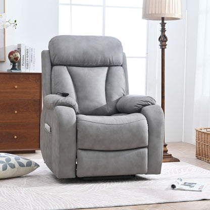 Lift Chair Recliner For Elderly Power Remote Control Recliner Sofa Relax Soft Chair Anti-Skid Australia Cashmere Fabric Furniture Living Room