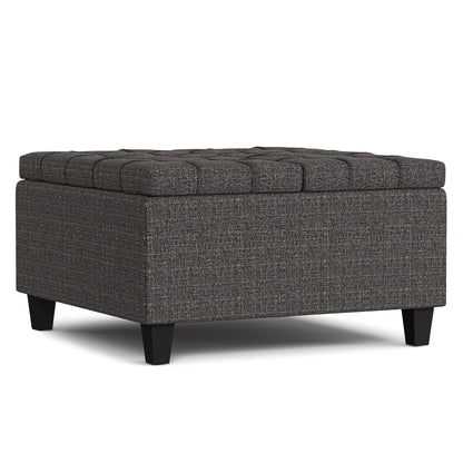 Harrison - Upholstered Coffee Table Storage Ottoman