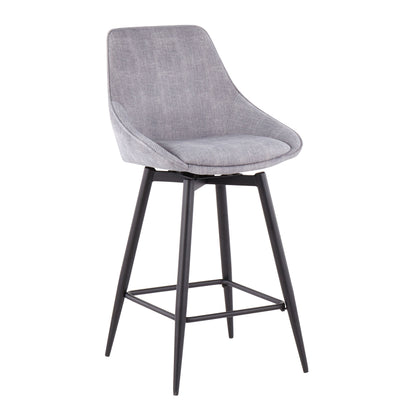 Diana - Contemporary Counter Stool (Set of 2)