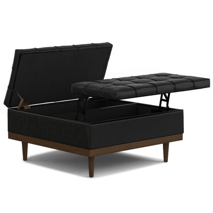 Mariah - Upholstered Lift Top Table Storage Ottoman